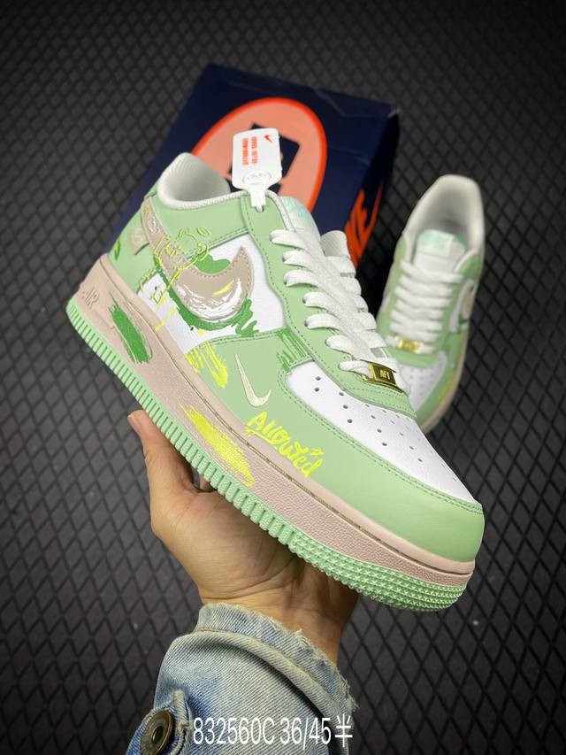 C 公司级Nike Air Force 1‘07 Lv8 原楦头原纸板 打造纯正低帮空军版型 专注外贸渠道 全掌内置蜂窝气垫 原盒配件 原厂中底钢印、拉帮完美