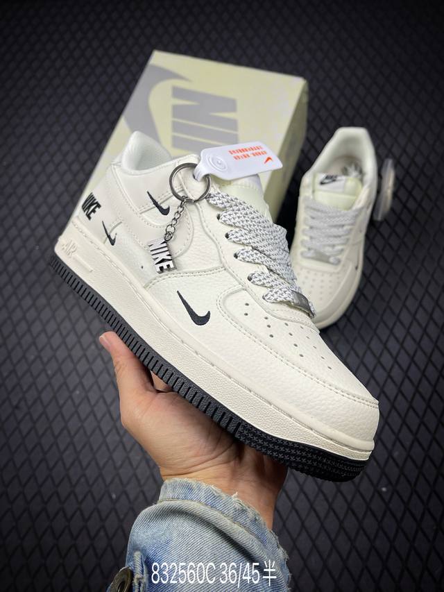 C 公司级Nike Air Force 1‘07 Lv8 原楦头原纸板 打造纯正低帮空军版型 专注外贸渠道 全掌内置蜂窝气垫 原盒配件 原厂中底钢印、拉帮完美