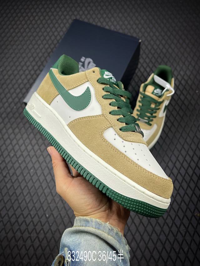 C 公司级Nike Air Force 1‘07 Lv8 原楦头原纸板 打造纯正低帮空军版型 专注外贸渠道 全掌内置蜂窝气垫 原盒配件 原厂中底钢印、拉帮完美