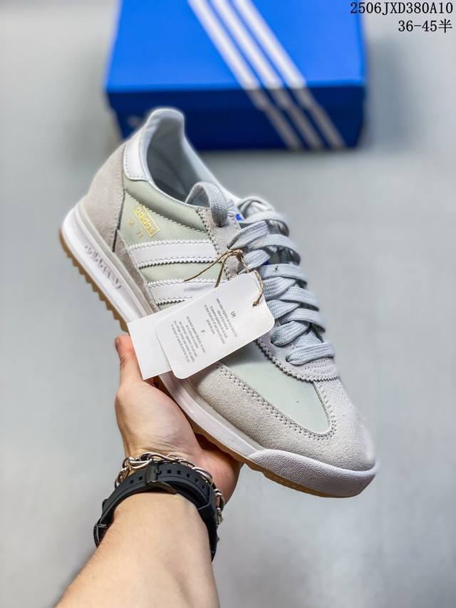 真标带半码 Adidas三叶草男女鞋 Sl 72 Rs 运动休闲鞋 Ig2132 Ig4646 Jh5 尺码：见图 编码：06Jxd380A10