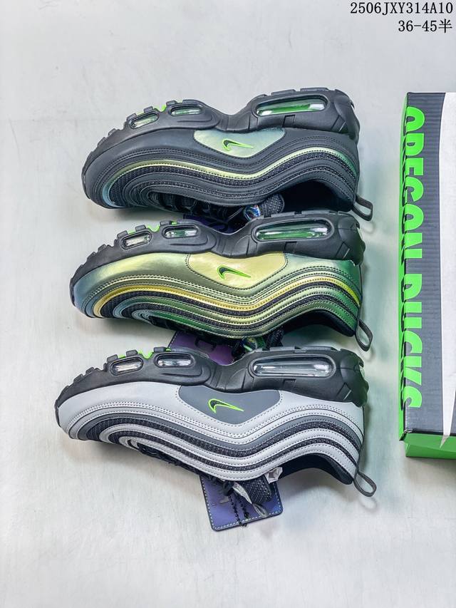 耐克Nike Air Max 95 97 经典复古缓震气垫运动休闲跑步鞋 货号：Im2174 001 码数：36 36.5 37.5 38 38.5 39 40