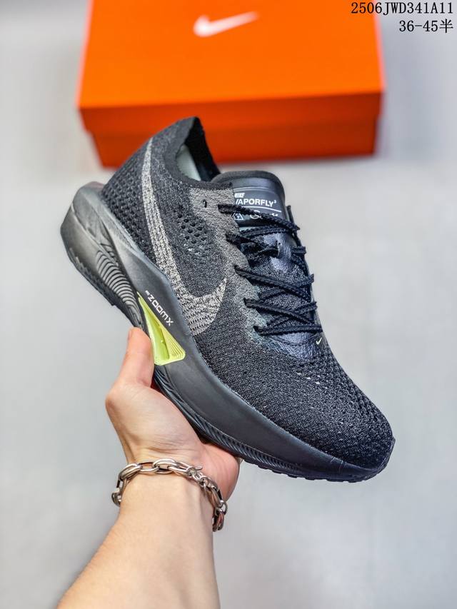 真标带半码 耐克 Nike Vaporfly 3 透气防滑耐磨 男女跑步鞋 Hv6351 001 尺码：见图 编码：06Jwd341A11
