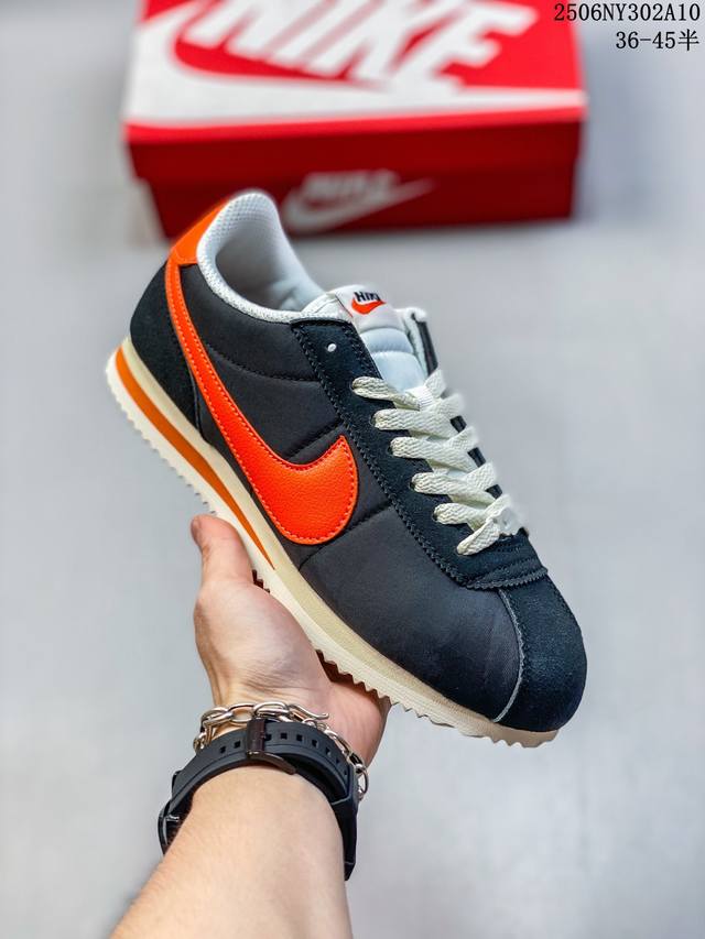 公司级Nike Classic Cortez 耐克经典轻便舒适男子阿甘鞋休闲跑步鞋运动鞋 纯粹而执着的精神 使得Cortez种在了一代人的心里 无论是否喜欢它复