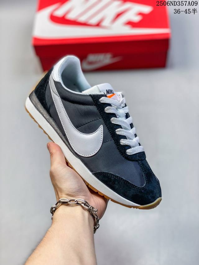 Nike Pacific 舒适百搭 复古运动鞋防滑耐磨 低帮 生活休闲鞋 Pacific 的复古设计与皮革、绒面革和网眼等传统纹理相结合。这款运动鞋还采用经典人