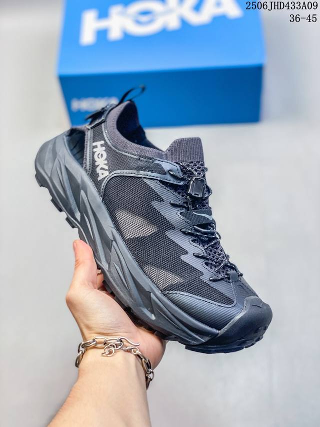 Hoka M Hopara 2 霍帕拉 2代 户外登山 溯溪Hoka凉鞋 Me+阿B组合正确大底 货号：1147650 Raww 尺码：36-45 编码：06J