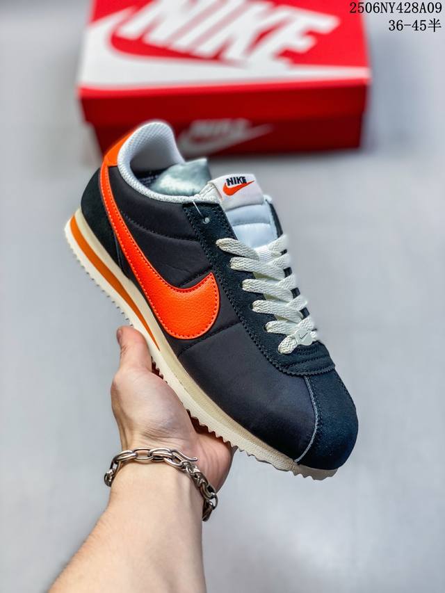 公司级Nike Classic Cortez 耐克经典轻便舒适男子阿甘鞋休闲跑步鞋运动鞋 纯粹而执着的精神 使得Cortez种在了一代人的心里 无论是否喜欢它复