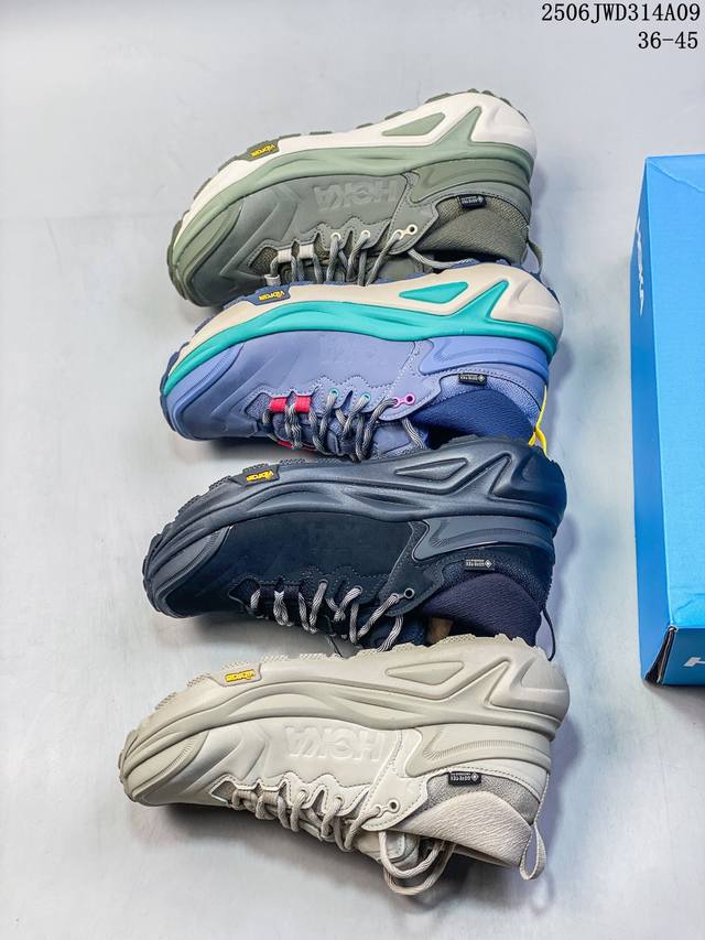 公司级Hoka One One Kaha 3 Low Gtx 低帮专业越野跑步鞋 实拍首发 更全面的性能再度进化 更舒适 更强保护 采用Vibram Megag