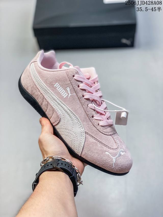 公司级Puma Speedcat The Open Yy彪马防滑耐磨 运动鞋 支持侧踏时的踏步工作 即使在健身房等使用环境中也能确保透气性 官方货号:38705