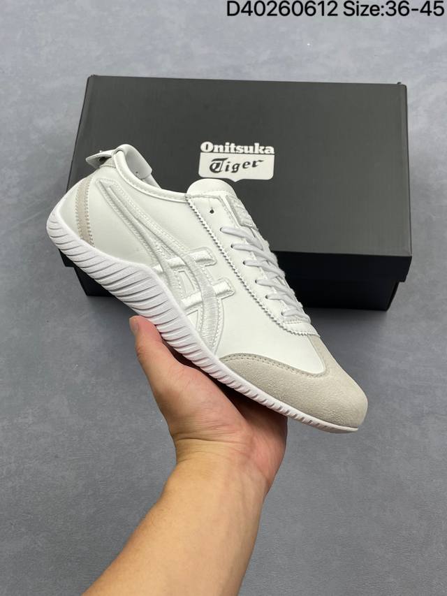 公司级Onitsuka Tiger鬼塚虎 Mexico 66 Driving 刺绣标 舒适 防滑耐磨 低帮板鞋 货号:1183C306- 尺码:36 37 37