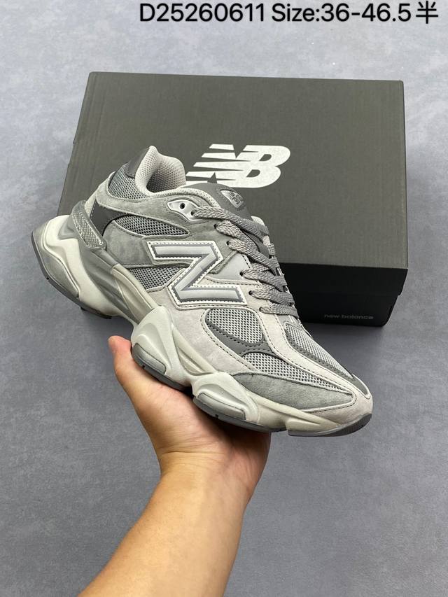 Nb 新百伦 New Balance Nb9060小象蹄男女同款9060舒适百搭老爹鞋。全新 9060 款式将经典风格与现代设计融合到日常多功能性中。 9060