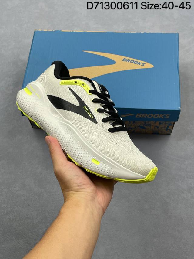 Brooks布鲁克斯 Ghost Max 2 运动舒适防滑耐磨低帮跑步鞋 实拍调校N版已经零色差零失真 百分百还原实物色彩所见即所得 不存在货不对板色差等低级问