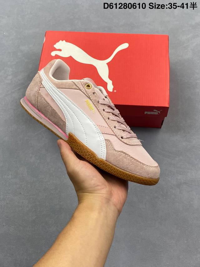 公司级Puma Bella Donna Nylon 彪马 舒适男女低帮生活休闲德训薄底鞋 货号:403554-03 尺码:如图 D61 610