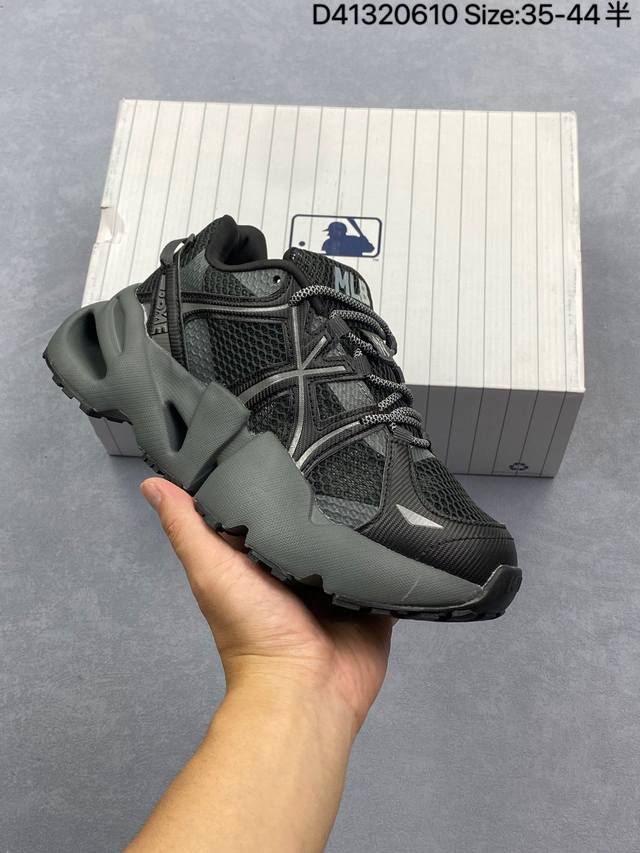 公司级Mlb Chunky Liner Denim 潮流百搭 厚底增高 牛仔舒适休闲鞋 防滑耐磨 低帮 老爹鞋 货号：3Arnd015N Gp20 尺码：35