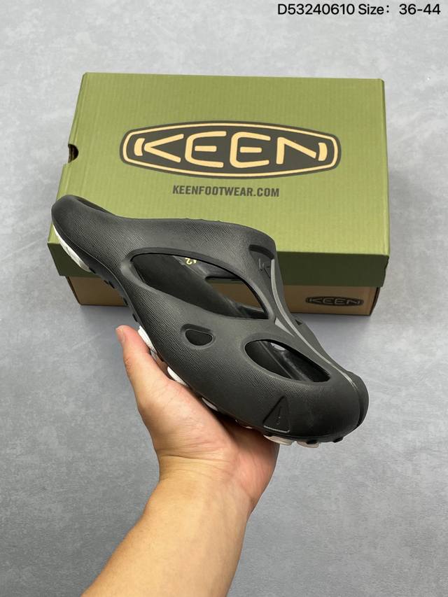 美国人气户外品牌-科恩Keen Jasper Rocks Sp贾斯珀都市系列 半包 包头凉拖鞋 一脚蹬 休闲拖鞋 复古低帮系带户外风露营徒步登山运动训练鞋 。原