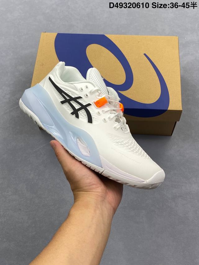Asics Gel-Resolution X 纯原版本亚瑟士运动休闲透气专业跑鞋 轻量舒适透气材质 全滴塑鞋面中底3D可视Gel缓震胶效果 升级Flytefoa