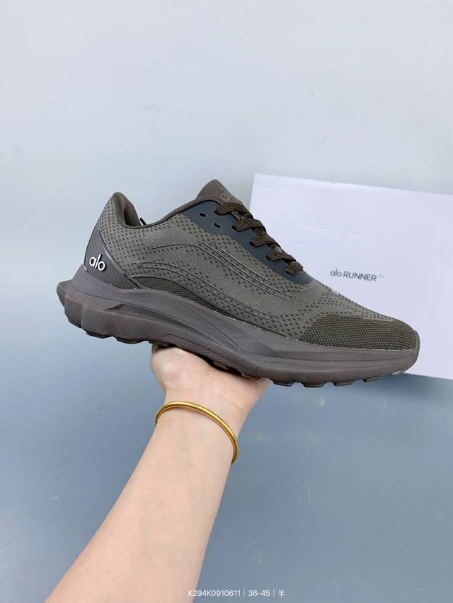 真标Alo Yoga Alo Runner 舒适百搭防滑透气 低帮跑步鞋 Size：如图 编码：K294K0910611