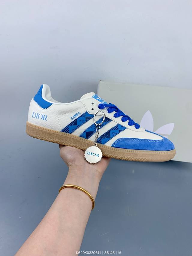 阿迪达斯Adidas Samba Og 桑巴舞街头系列德训运动板鞋 Size：如图 编码：K620K0320611