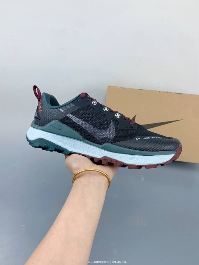 公司级 耐克Nike React Wildhorse 8 Trail Running Low飞野马8代越野户外避震缓冲休闲运动慢跑鞋 Size：如图 编码：K3
