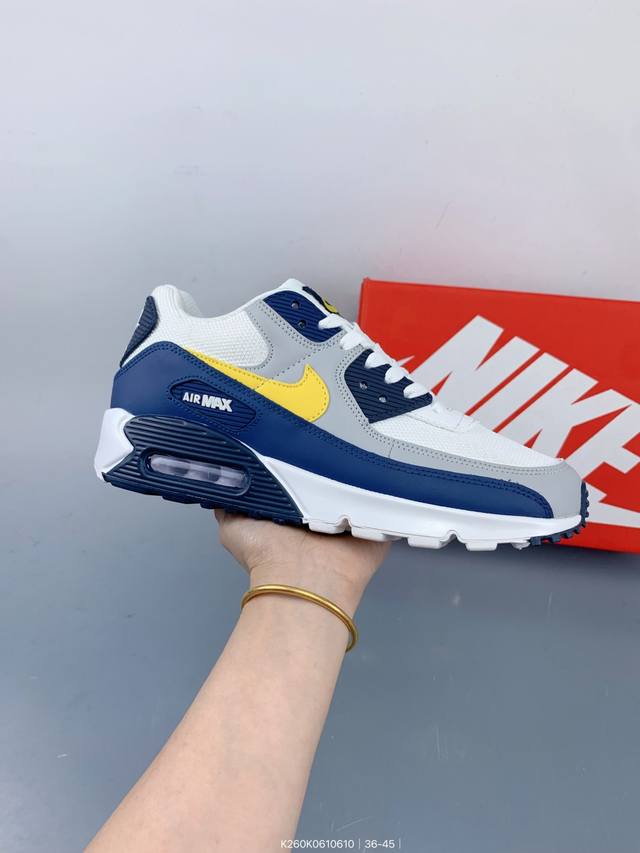 耐克 Nike Air Max 90 初代复古气垫百搭休闲运动慢跑鞋 Size：如图 编码：K260K0610610