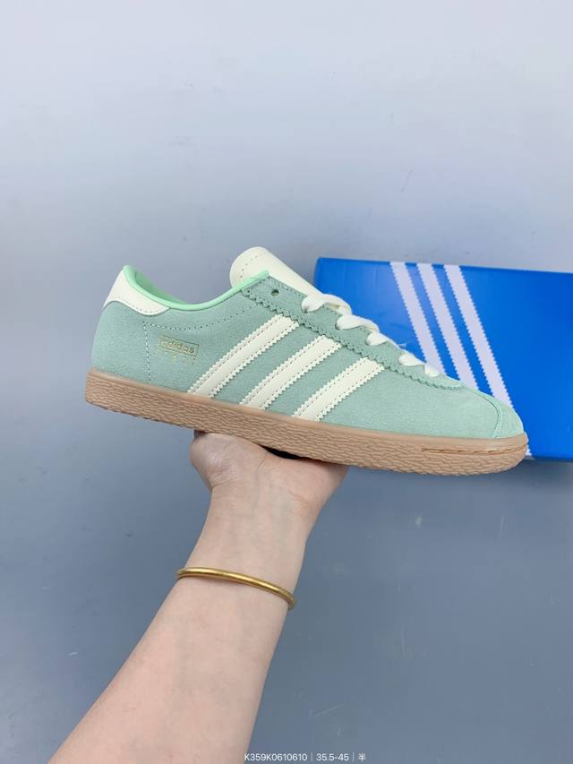 Adidas Originals Handball Spzl 阿迪达斯 低帮 舒适潮流轻便耐磨防滑低帮板鞋 Size：如图 编码：K359K0610610