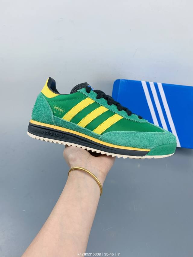 Adidas 阿迪达斯Wales Bonner X Ad Sl72 Rs 阿迪联名板鞋 Size：如图 编码：K421K5310609