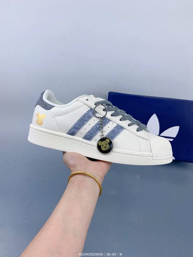 X Adidas Originals Superstar 经典配色 经典贝壳头官网同步 实拍首发渠道正品订单 诠释市场最高工艺水平区别市面普通真标版本，进出专柜