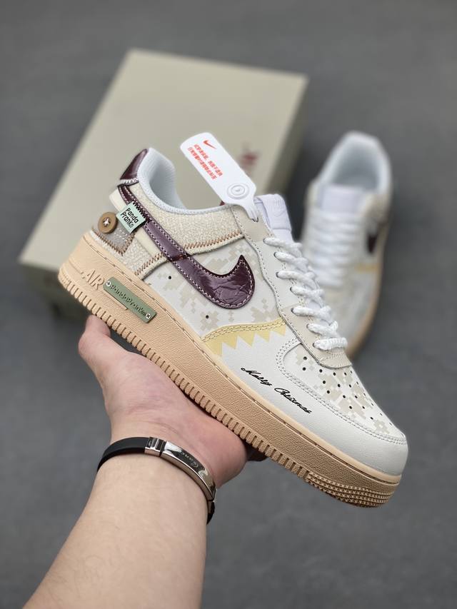 海外限量发售！公司级Nike Air Force 1 '07 Low 空军一号 低帮 运动鞋 休闲鞋 折边针车 工艺难度大 原楦头原纸板 原装鞋盒 定制五金配件