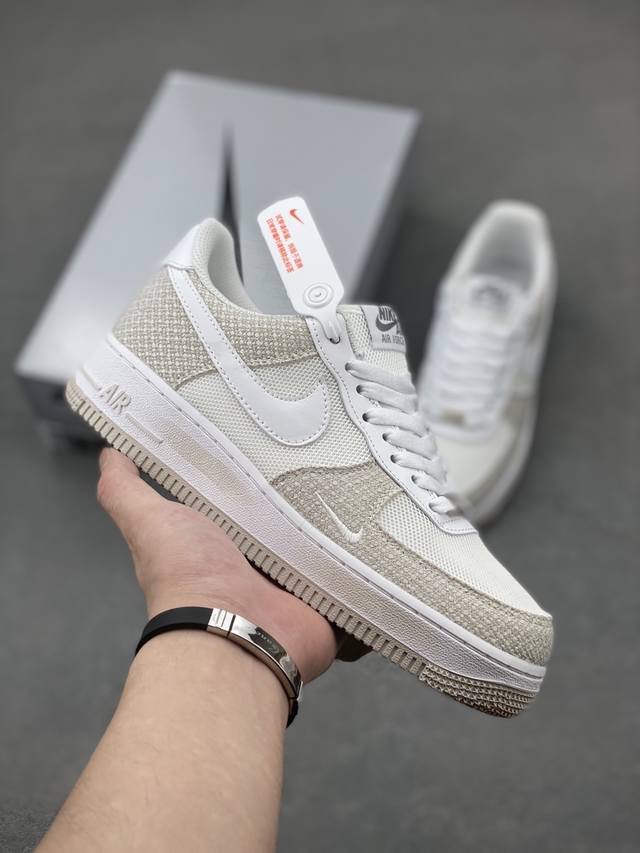 海外限量发售！公司级Nike Air Force 1 '07 Low 空军一号 低帮 运动鞋 休闲鞋 折边针车 工艺难度大 原楦头原纸板 原装鞋盒 定制五金配件