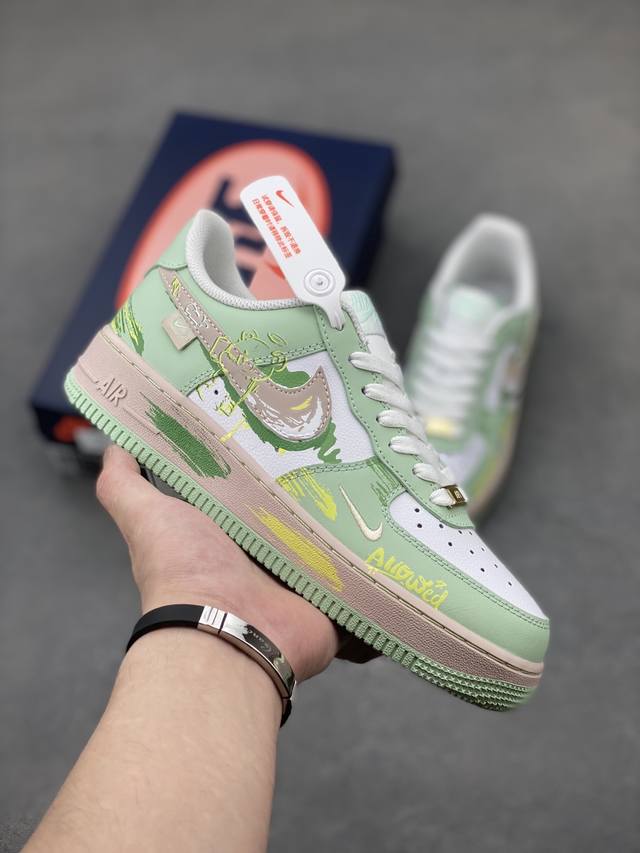 海外限量发售！公司级Nike Air Force 1 '07 Low 空军一号 低帮 运动鞋 休闲鞋 折边针车 工艺难度大 原楦头原纸板 原装鞋盒 定制五金配件