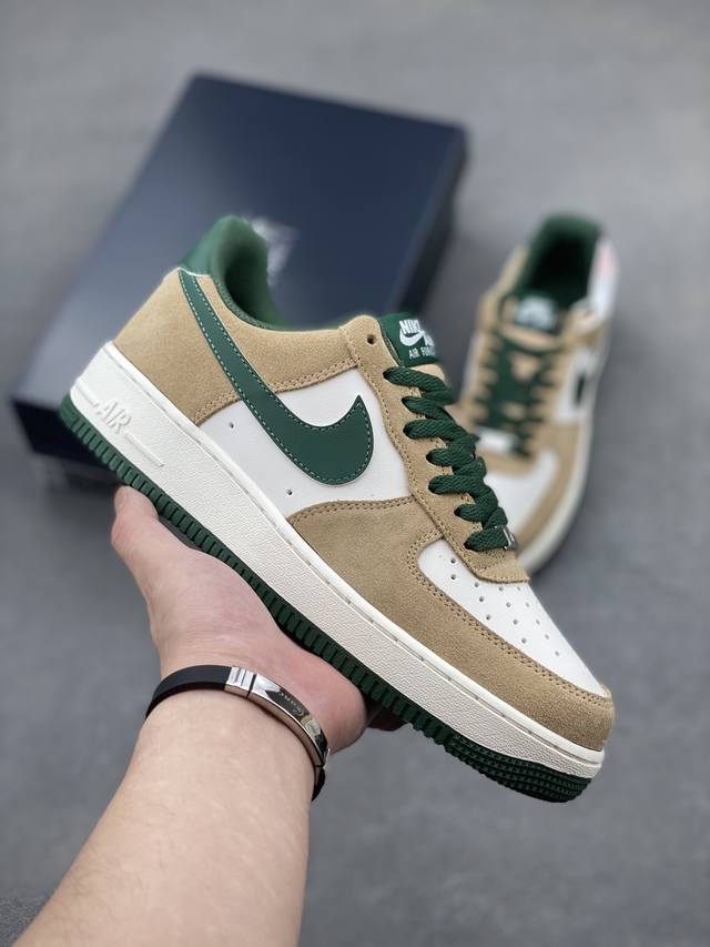 海外限量发售！公司级Nike Air Force 1 '07 Low 空军一号 低帮 运动鞋 休闲鞋 折边针车 工艺难度大 原楦头原纸板 原装鞋盒 定制五金配件