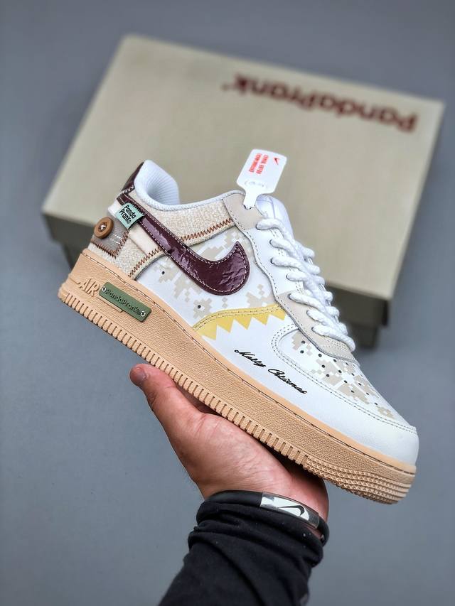 福利款 Nike Air Force 1 Low 07 联名款 原楦头原纸板 打造纯正低帮空军版型专注外贸渠道 原盒配件 原厂中底钢印、拉帮完美 货号：Cw22