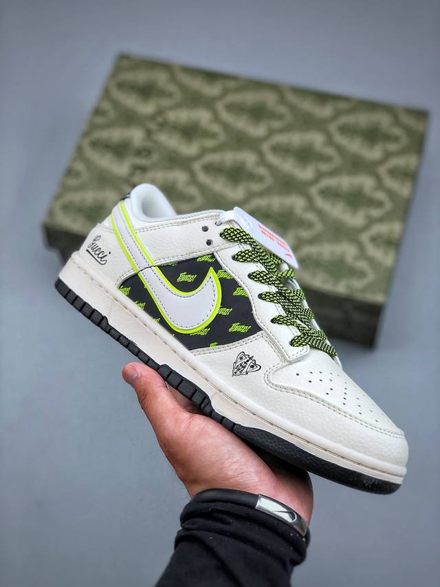 D版 Nike Dunk Low Retro ‘Diy高端定制’耐克 低帮休闲运动板鞋原装头层材料 用料绝不含糊 独家版型蒸餾加工帶來的是更好的视觉和脚感体验