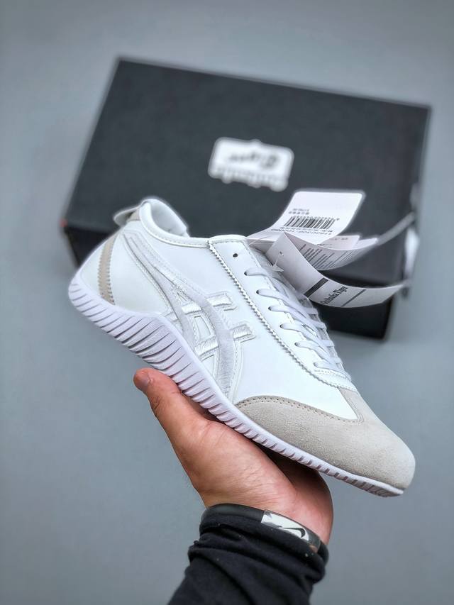 Onitsuka Tiger鬼塚虎 Mexico 66 Driving 刺绣标 舒适 防滑耐磨 低帮板鞋 货号:1183C306- 尺码：36-45 半