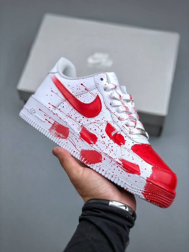 Nike Air Force 7 Low 定制款 空军一号低帮休闲板鞋 #原楦原纸板 纯正版型 清洁度完美 内置全掌气垫货号：Cw2288-111 尺码：36-