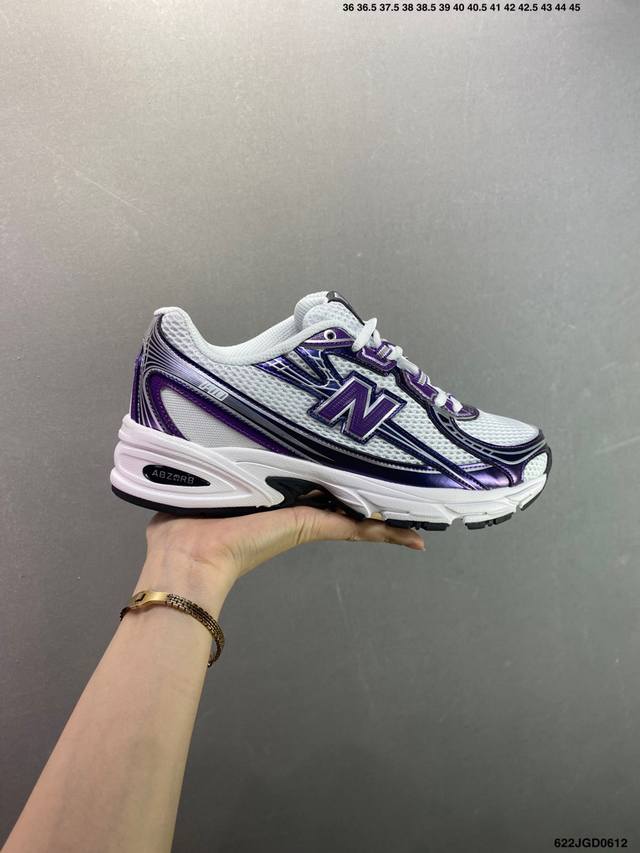 公司级新百伦中古跑鞋 New Balance 740系列新百伦 潮流男女运动鞋 Nb740跑步鞋透气鞋复古潮鞋 货号:U740Gr2 尺码:36 37 37.5
