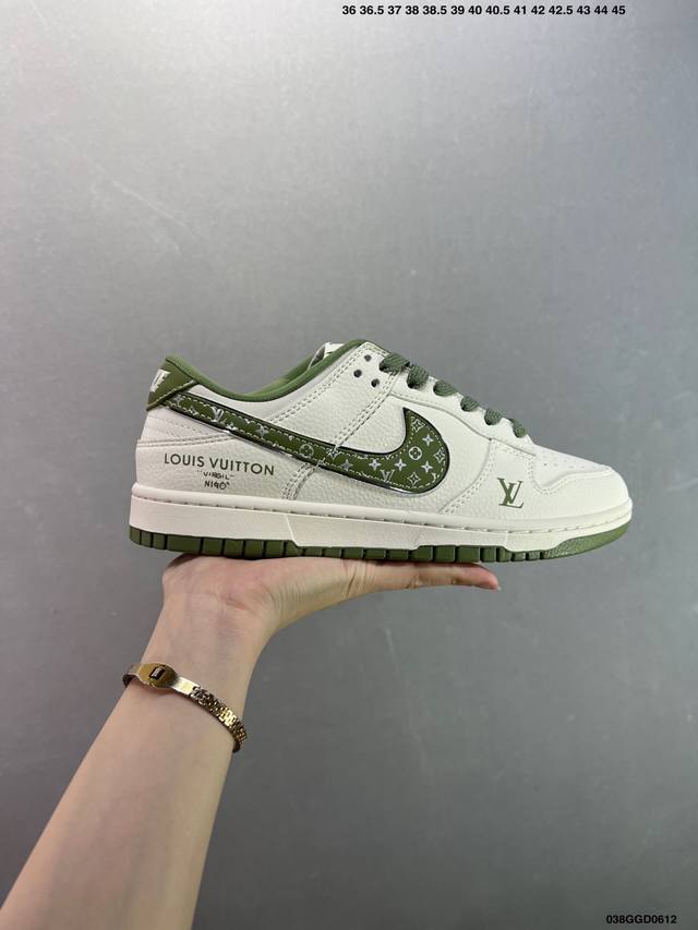 公司级Nk Dunk Low Retro “Diy高端定制” 低帮休闲运动板鞋 原装头层材料 用料绝不含糊 独家版型蒸餾加工帶來的是更好的视觉和脚感体验 清洁度
