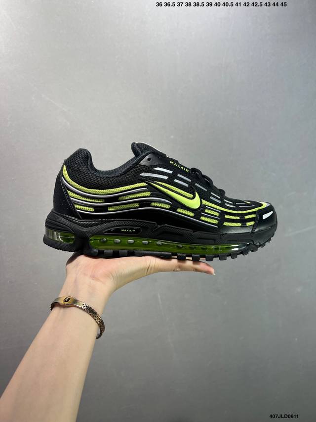 公司级Nike Air Max Tl 2.5 耐克大气垫 减震 耐磨 休闲跑步鞋 搭配全掌式 Max Air 气垫为步伐注入充沛活力中底完美拉帮 钢印注胶孔一应