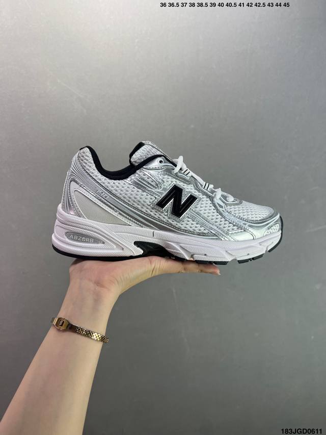 公司级新百伦中古跑鞋 New Balance 740系列新百伦 潮流男女运动鞋 Nb740跑步鞋透气鞋复古潮鞋 货号:U740Gr2 尺码:36 37 37.5