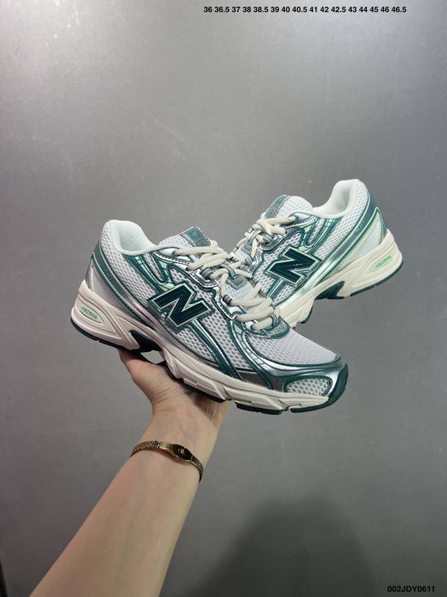 新百伦中古跑鞋 New Balance 740系列新百伦 潮流男女运动鞋 Nb740跑步鞋透气鞋复古潮鞋 货号:U740Gr2 尺码:36 37 37.5 38