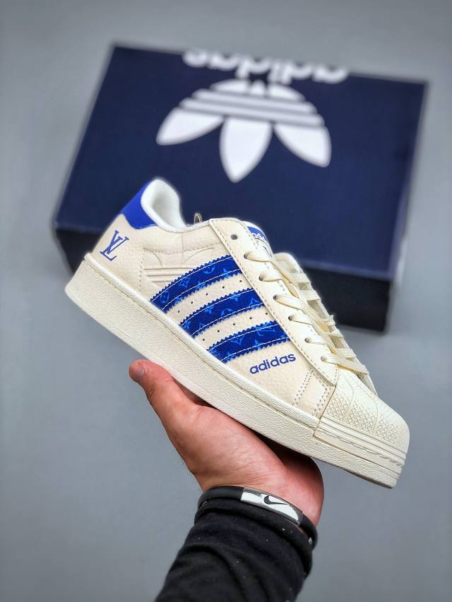 C版 Adidas Originals Superstar 联名款 经典贝壳头官网同步 实拍首发渠道正品订单 诠释市场最高工艺水平区别市面普通真标版本，进出专柜