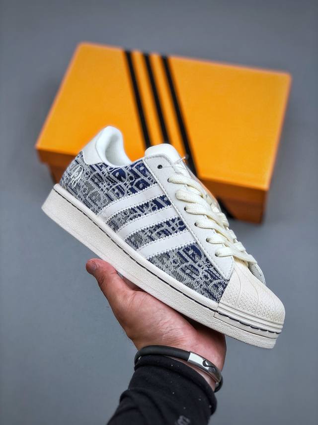 D版 Adidas Originals Superstar 联名款 经典贝壳头官网同步 实拍首发渠道正品订单 诠释市场最高工艺水平区别市面普通真标版本，进出专柜