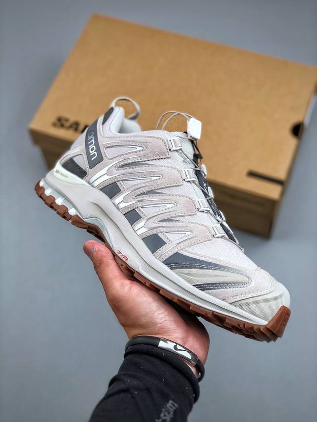 Salomon Xa Pro 3D Expanse萨洛蒙户外越野跑鞋 鞋面采用Sensifit贴合技术 全方位贴合包裹脚型 鞋跟部鞋底牵引设计 提供强大的抓地性