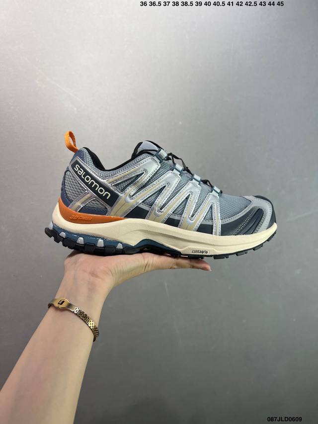 公司级Salomon Xa Pro Xt-6 Expanse萨洛蒙户外越野跑鞋 鞋面采用Sensifit贴合技术 全方位贴合包裹脚型 鞋跟部鞋底牵引设计 提供强