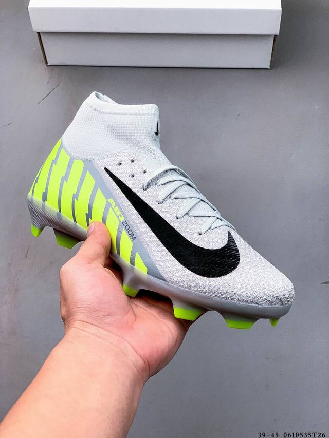 集图 刺客十六代内置Bonded 套装全气垫防水针织Fg足球鞋 Air Zoom Mercurial Var Xv Elite 0610535T24