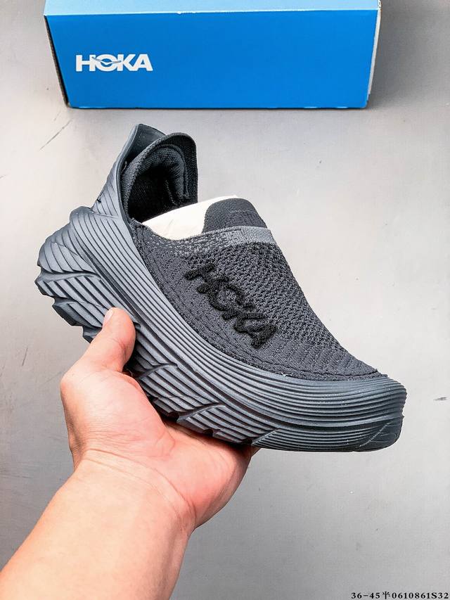 Hoka One One Restore Tc男女款夏季舒缓运动徒步鞋 Hoka One One Restore Tc继承了Hoka Oneoner标志性的缓冲