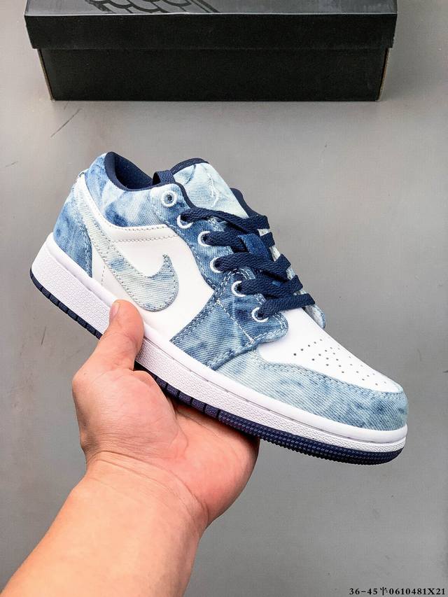 集图 二层真标！耐克Nike Air Jordan Low 1 乔1低帮经典休闲鞋 0610481X21