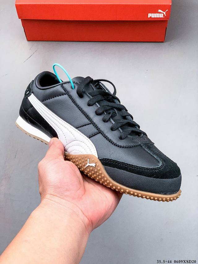 Puma Bella Ut 时尚百搭生活休闲鞋 Bella Ut的每一处细节，都能感受到设计者的匠心独运。整体鞋面选用了高品质的皮革材质，质感满分；延续Form