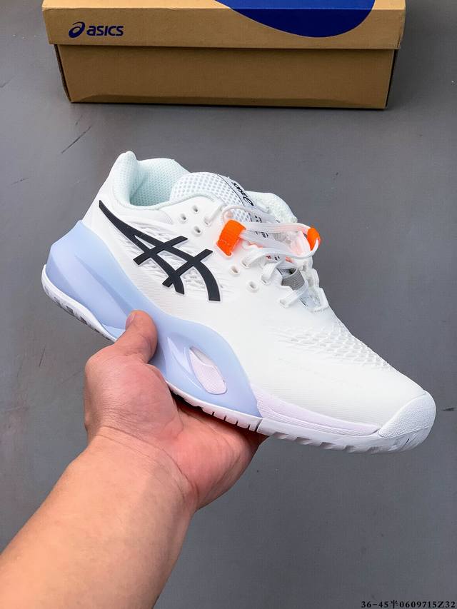 亚瑟士Asics Gel-Resolution X 亚瑟士运动休闲透气专业跑鞋 轻量舒适透气材质 全滴塑鞋面中底3D可视Gel缓震胶效果 升级Flytefoam