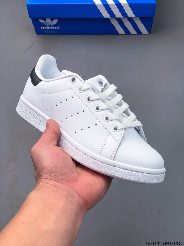集图 真标半码！Adidas Originals Stan Smith 史密斯 经典百搭休闲鞋 0609481X20