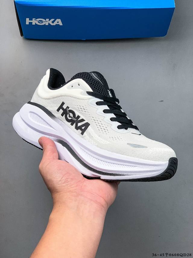 Hoka One One Bondi 9 余文乐同款 新款缓震跑鞋 万众期待的Bondi系列终于迎来了更新，作为Hoka缓震跑鞋的杠把子，Bondi缓震性能非常